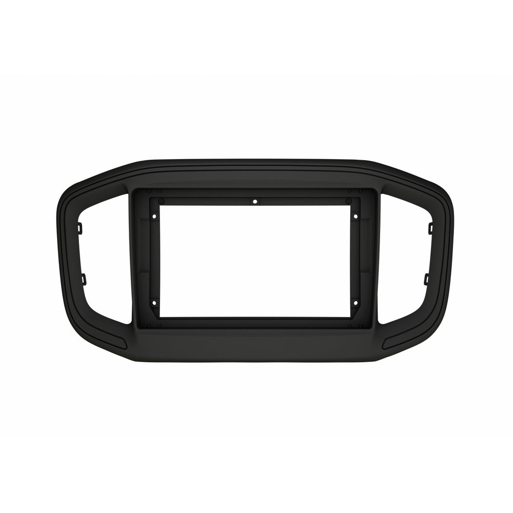 MOLDURA 9 FIAT STRADA 2021+ FIAT FIORINO E PEUGEOT PARTNER RAPID 2022 PRETO FOSCO