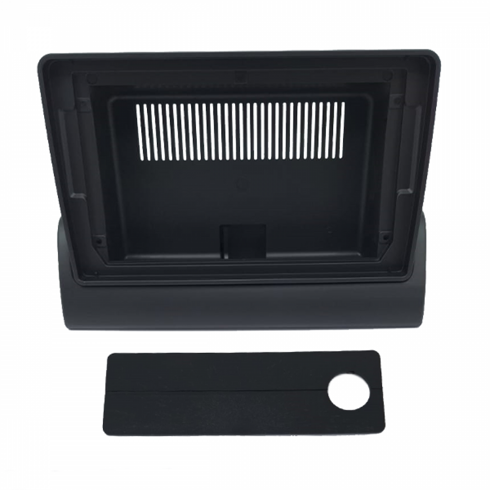 MOLDURA 9 FLUTUANTE FIAT UNO MILLE 1994-2013 FIORINO 1997-2013 ELBA 1994-1996 E PRÊMIO 1994 PRETO