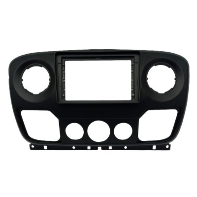 MOLDURA 9 FLUTUANTE RENAULT MASTER 2014+ PRETO FOSCO