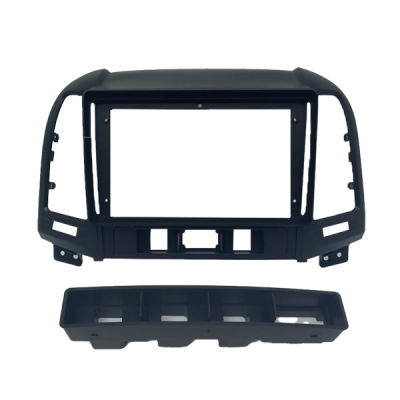 MOLDURA 9 HYUNDAI SANTA FÉ LUXURY 2006-2012 4 E 3 BOTOES PRETO