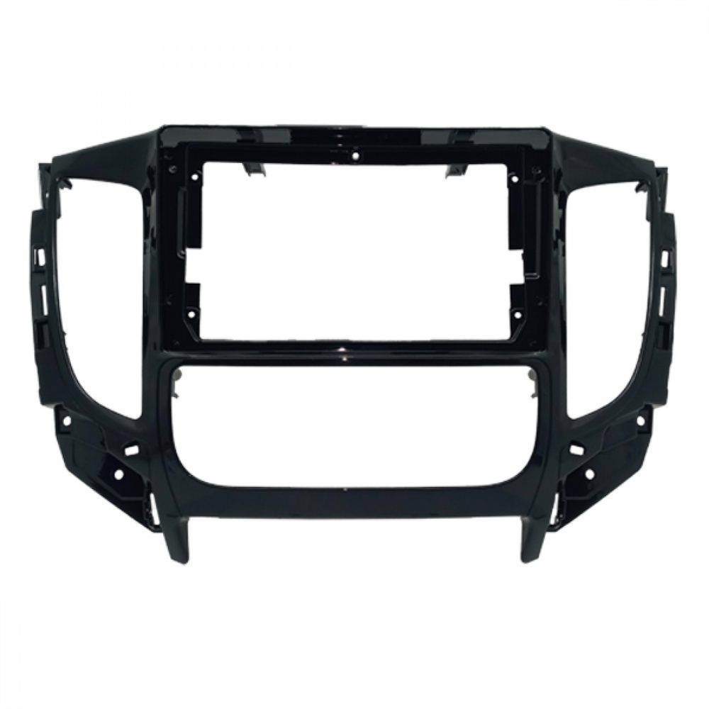 MOLDURA 9 MITSUBISHI L200 TRITON G5 2018+ AR DIGITAL BLACK PIANO