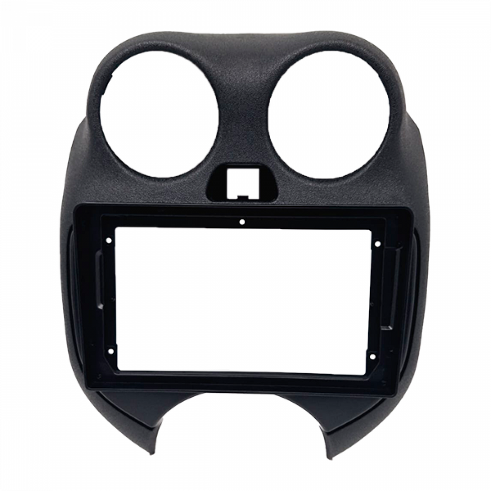 MOLDURA 9 NISSAN MARCH G4 2010-2014 E VERSA G2 2012-2014 PRETO