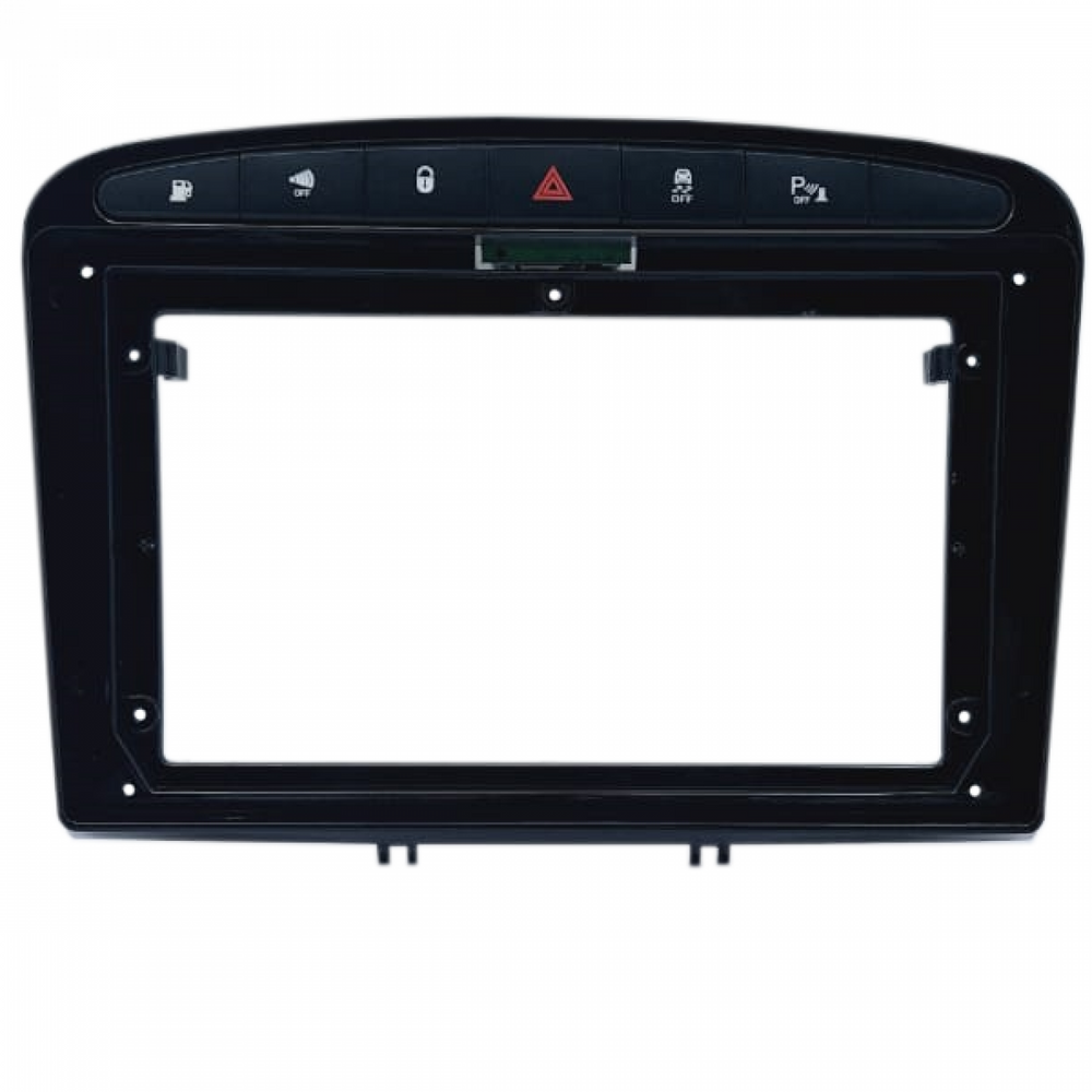 MOLDURA 9 PEUGEOT 308 G1 2007-2013 E 408 G1 2010-2014 BLACK PIANO