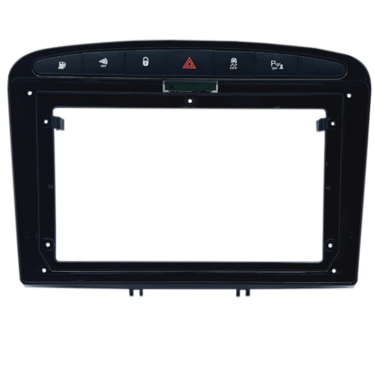 MOLDURA 9 PEUGEOT 308 G1 2007-2013 E 408 G1 2010-2014 BLACK PIANO