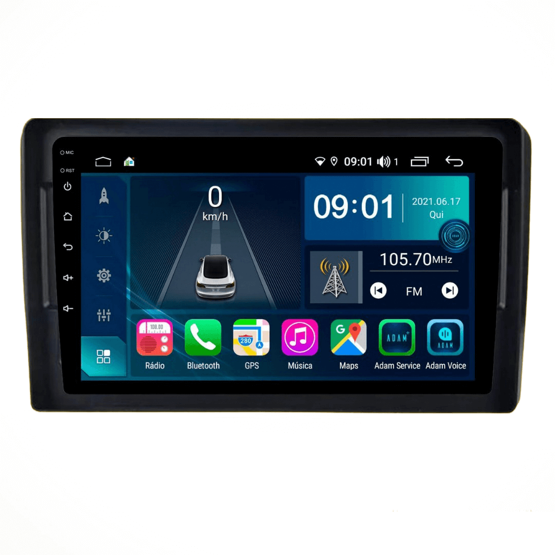 Central Multimidia Audi A3 2008 a 2013 Cartronic