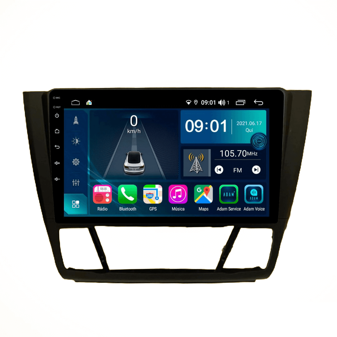 Central Multimidia BMW Série 1 116 118 120 130 2012 a 2021 Cartronic OCTACORE