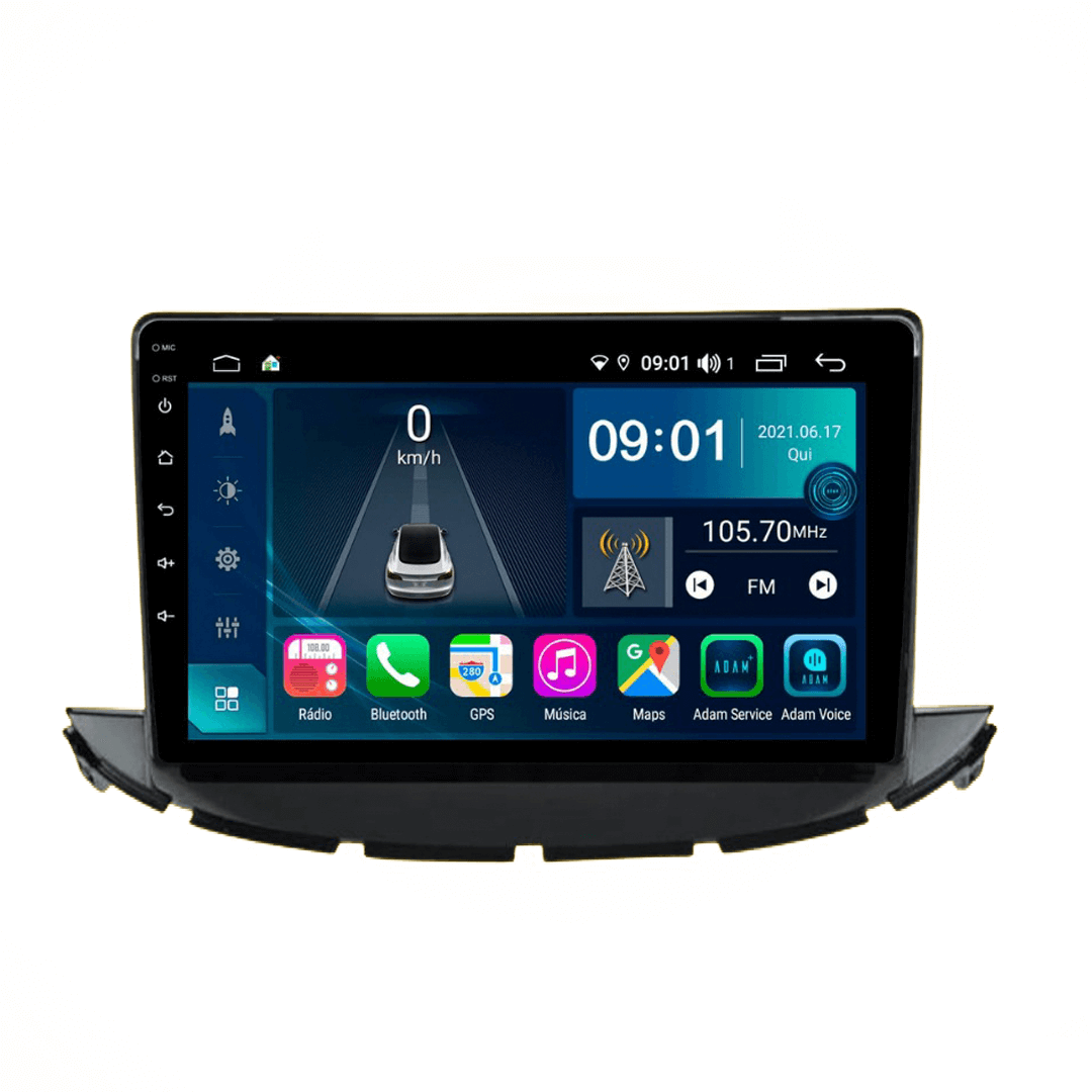 Central Multimidia Chevrolet Tracker 2017 a 2020 Cartronic OCTACORE