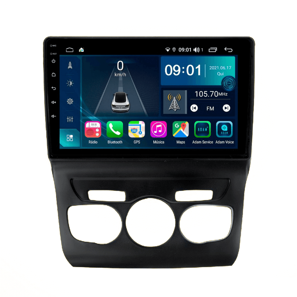 Central Multimidia Citroen Ds4 2014 a 2018 Cartronic