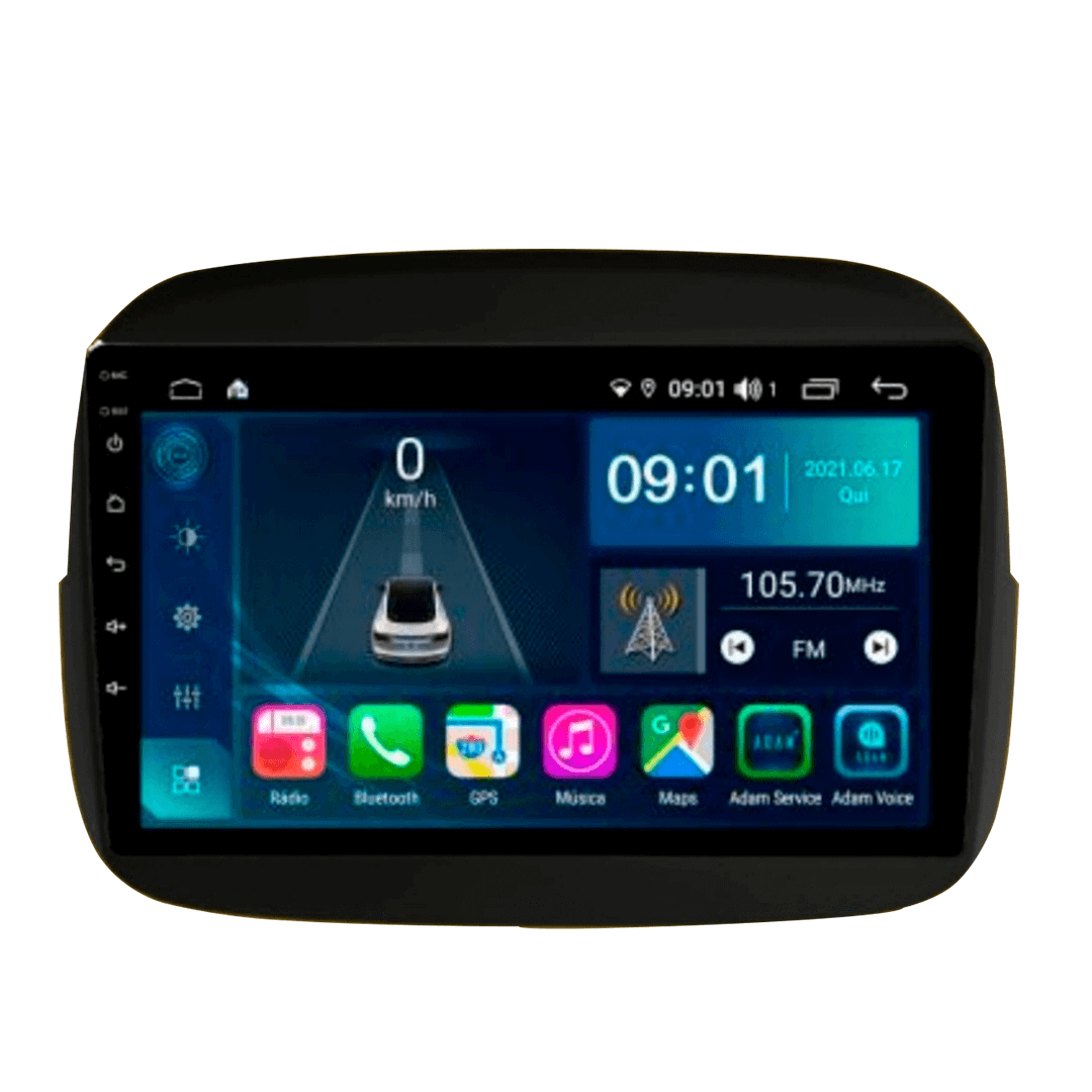 Central Multimidia Fiat Mobi 2016 a 2024 Cartronic