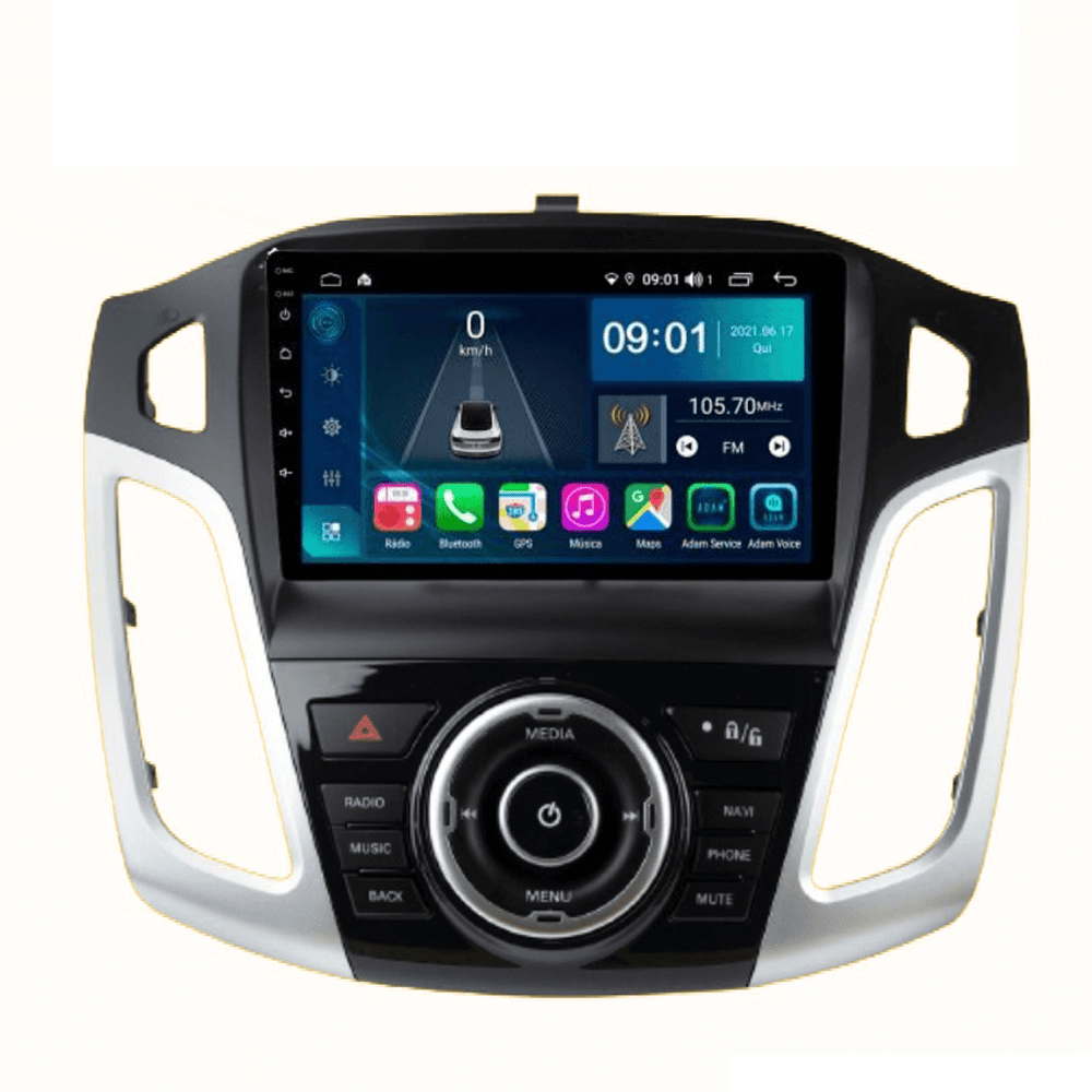 Central Multimidia Ford Focus 2014 a 2019 Cartronic