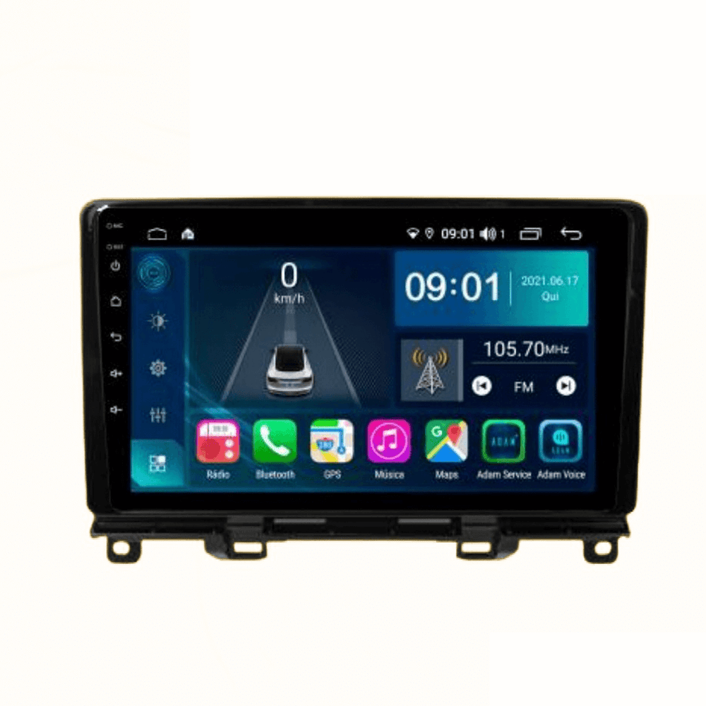 Central Multimidia Honda Fit 2022 a 2023 Cartronic