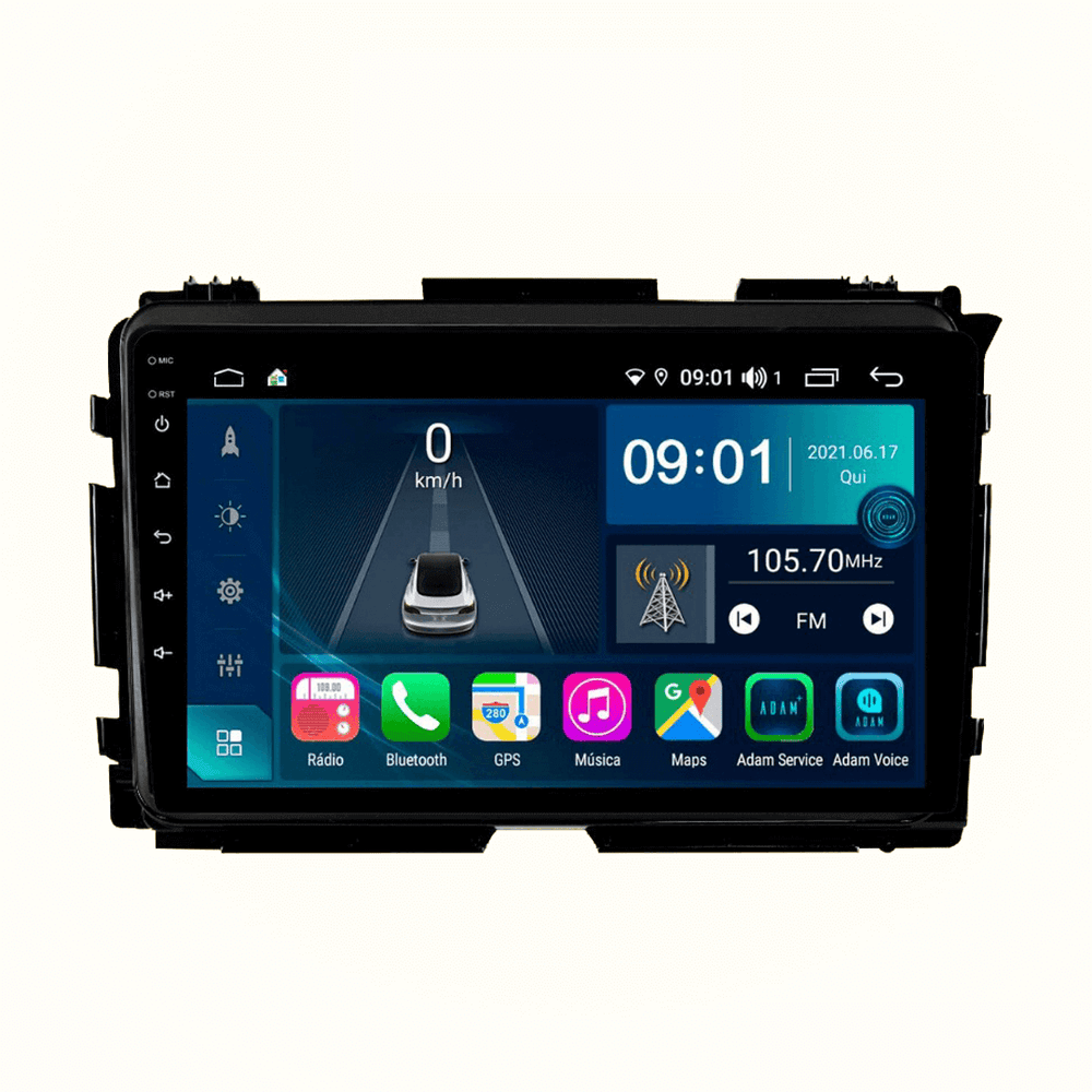 Central Multimidia Honda Hrv 2015 a 2021 Cartronic