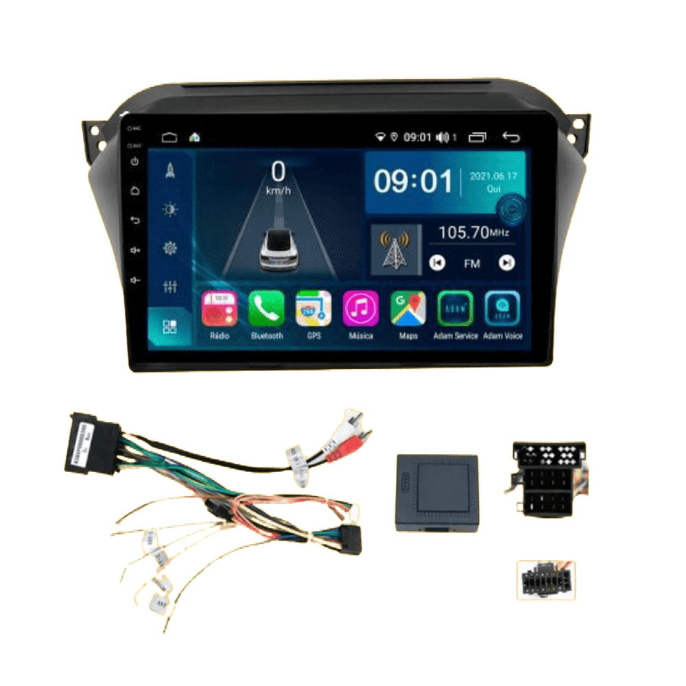 Central Multimidia Jac T40 2017 a 2022 Cartronic