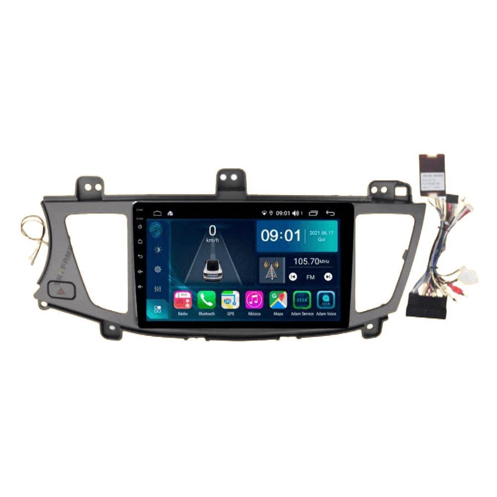 Central Multimidia Kia Cadenza 2009 a 2014 Cartronic
