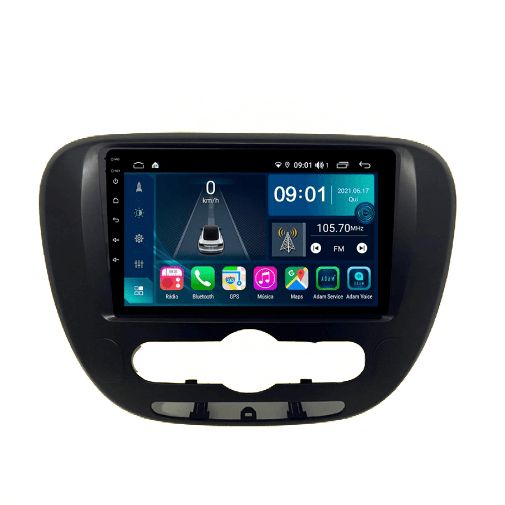 Central Multimidia Kia Soul 2015 a 2021 Cartronic