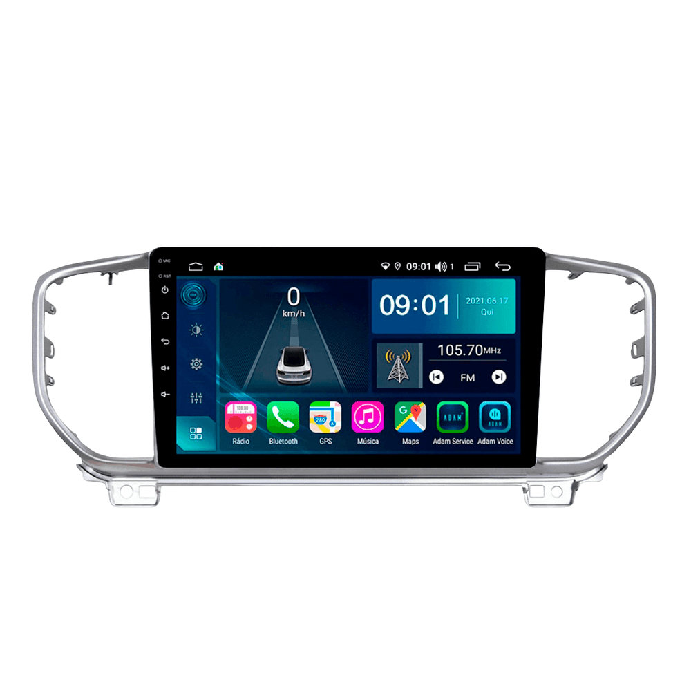 Central Multimidia Kia Sportage 2020 a 2022 Cartronic