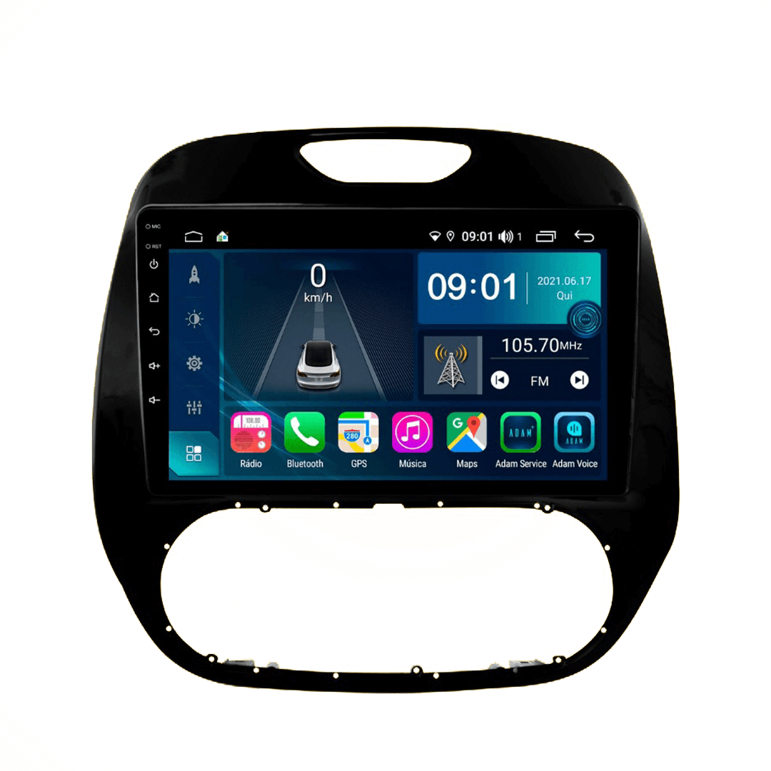 Central Multimidia Renault Captur 2017 a 202 Cartronic