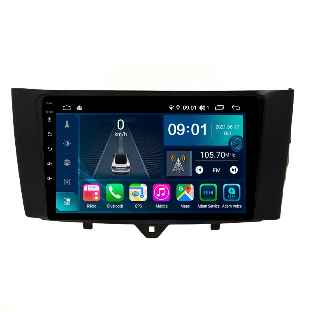 Central Multimidia Smart 2012 a 2016 Cartronic