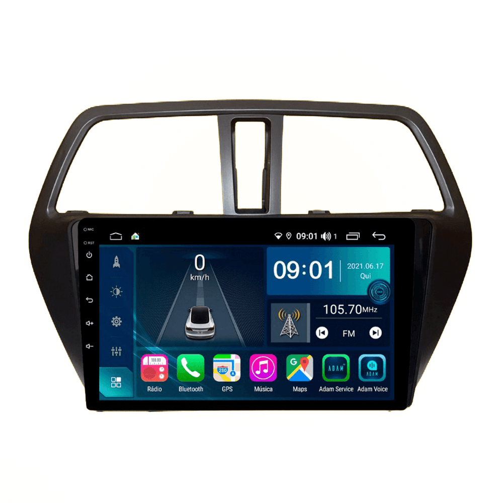 Central Multimidia Suzuki Scross 2015 a 2021 Cartronic