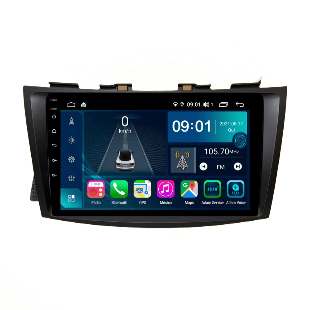 Central Multimidia Suzuki Swift 2014 a 2015 Cartronic