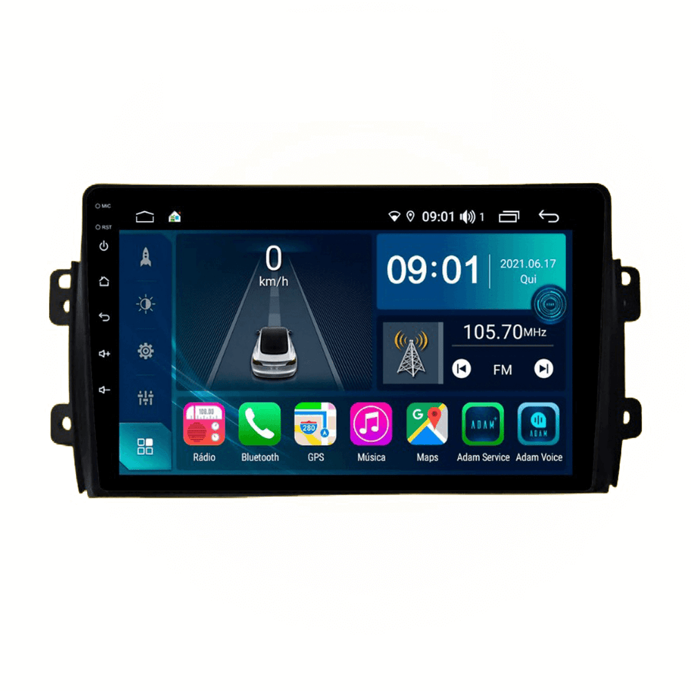 Central Multimidia Suzuki Sx4 2009 a 2015 Cartronic