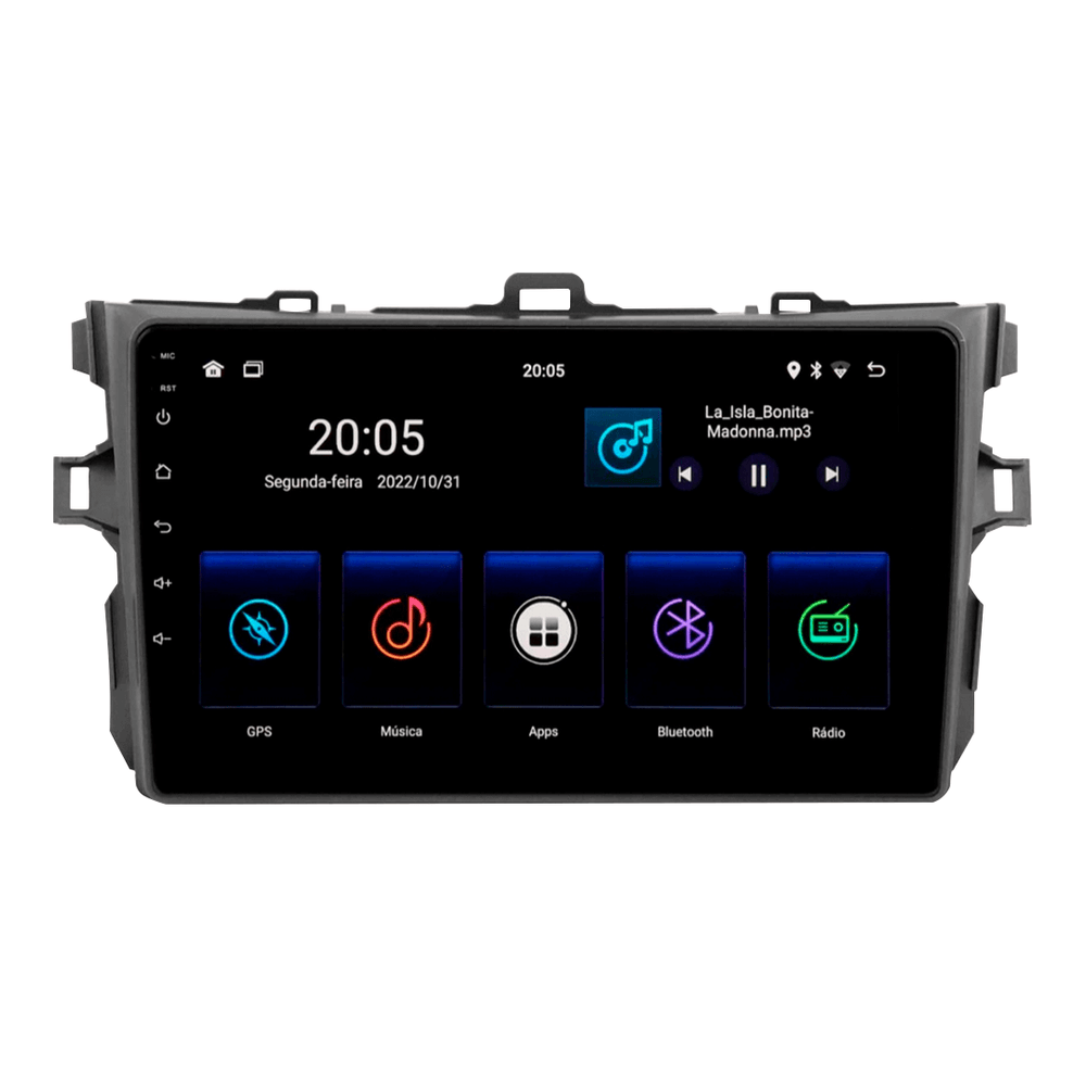 Central Multimidia Toyota Corolla 2009 a 2014 Cartronic