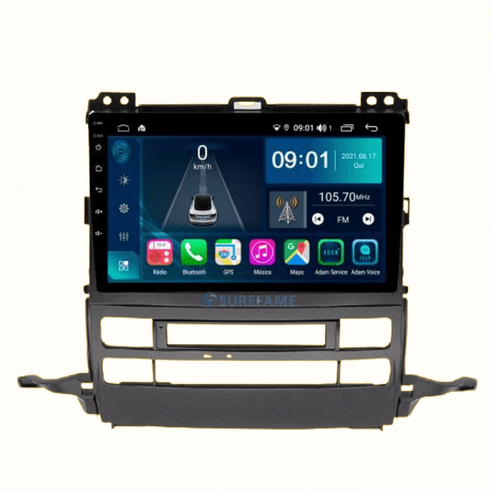 Central Multimidia Toyota Prado 2003 a 2009 Cartronic