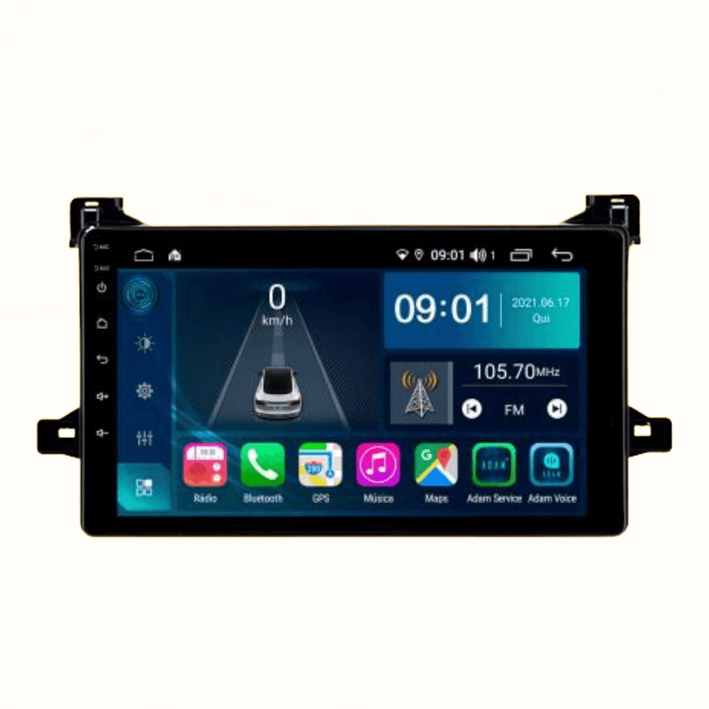 Central Multimidia Toyota Prius 2013 a 2018 Cartronic