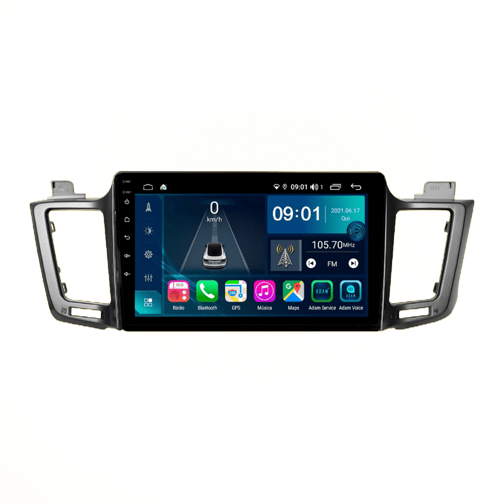 Central Multimidia Toyota Rav4 2013 a 2018 Cartronic