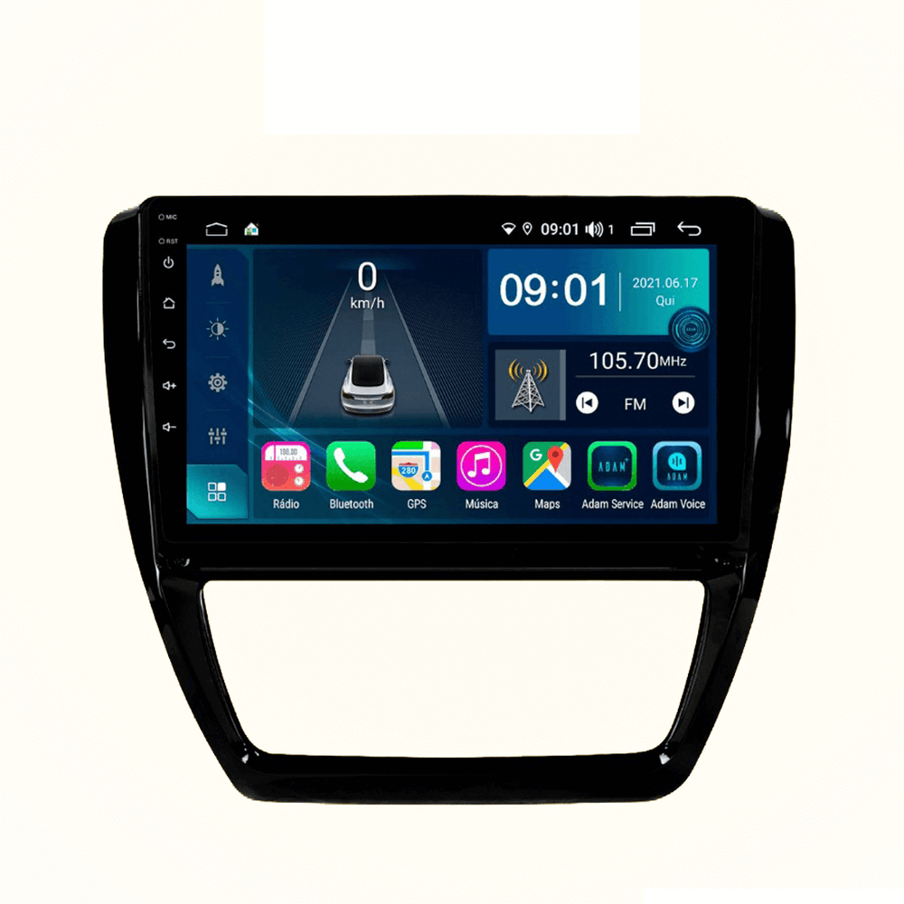 Central Multimidia Volkswagen Jetta 2011 a 2016 Cartronic