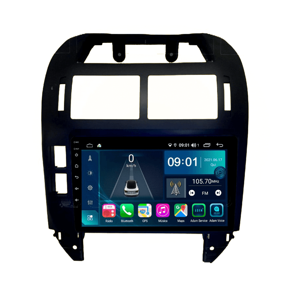 Central Multimidia Volkswagen Polo 2002 a 2014 Cartronic