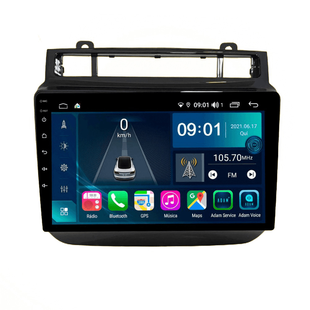 Central Multimidia Volkswagen Touareg  2010 a 2017 Cartronic