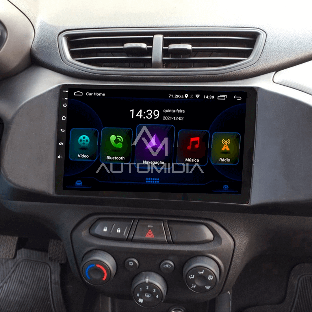 Central Multimidia Chevrolet Onix 2013 a 2019 Cartronic OCTACORE