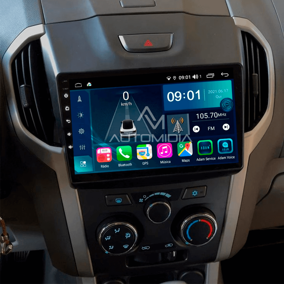 Central Multimidia Chevrolet S10 2012 a 2016 Cartronic OCTACORE