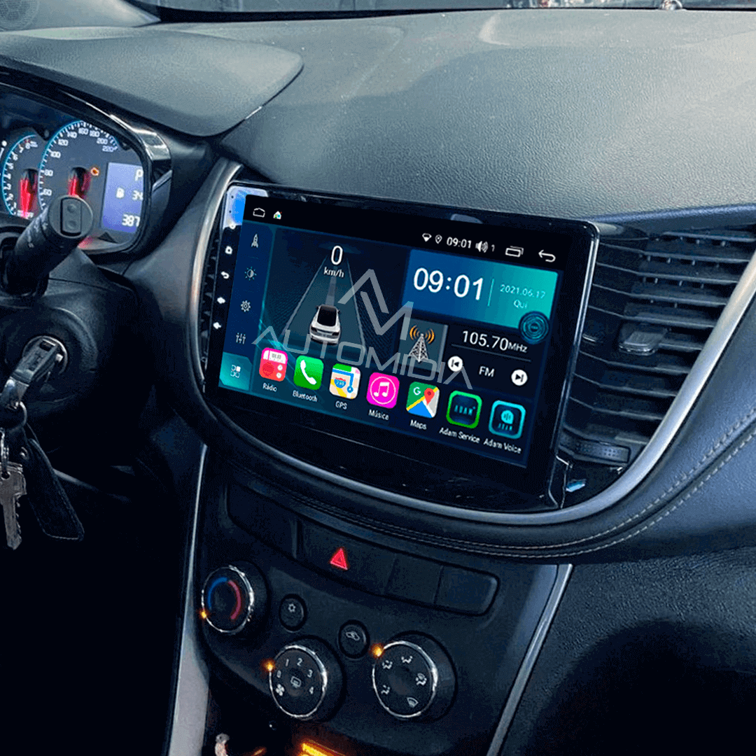 Central Multimidia Chevrolet Tracker 2017 a 2020 Cartronic OCTACORE