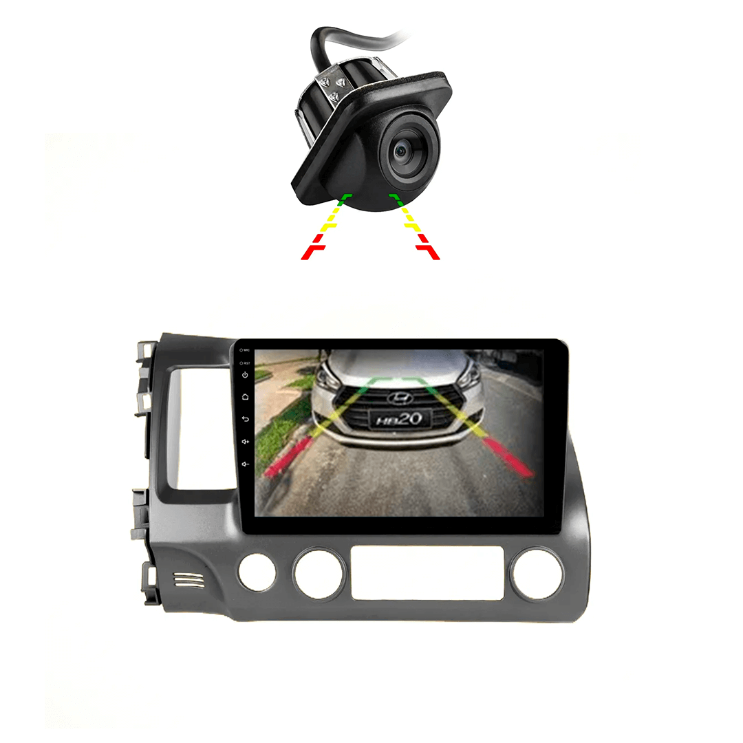 Central Multimidia Honda Fit 2015 a 2021 Cartronic OCTACORE
