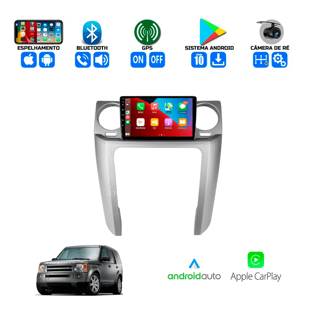 Central Multimidia Land Rover Discovery 3 2005 a 2009 Cartronic