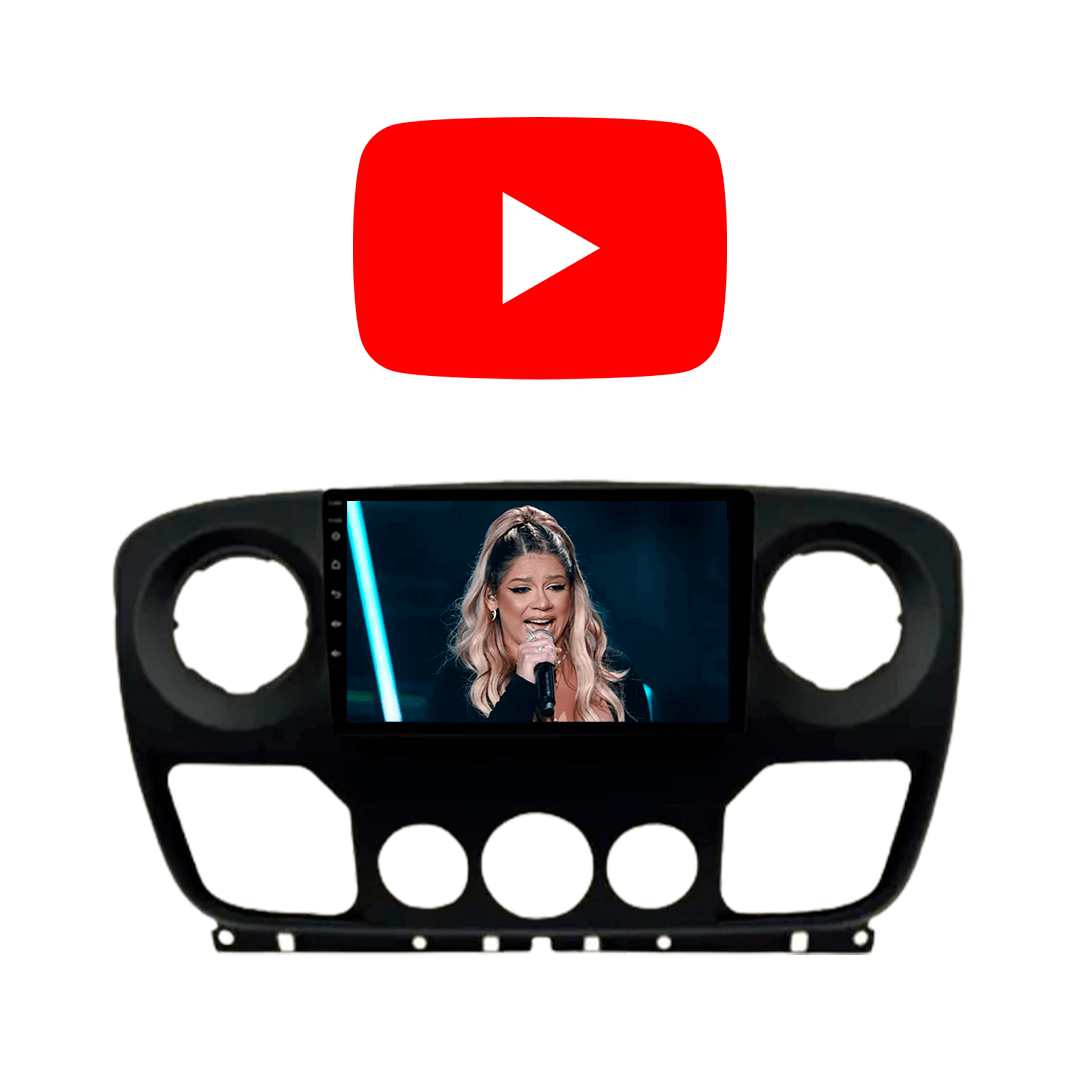 Central Multimidia Renault Master 2014 a 2021 Cartronic