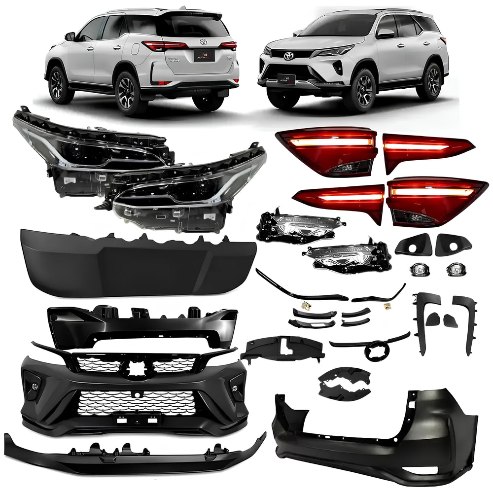 kit Transformação Toyota SW4 Platinum 2026 Completo