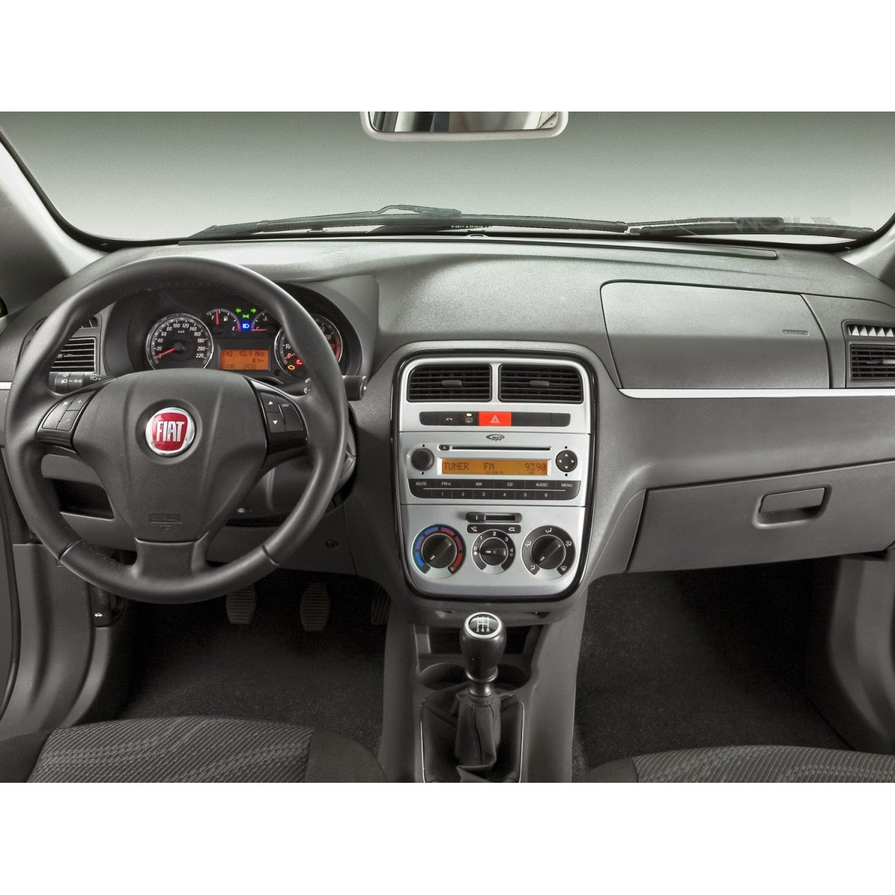 MOLDURA 6.8 E 7 FIAT PUNTO 2008-2012 PRATA