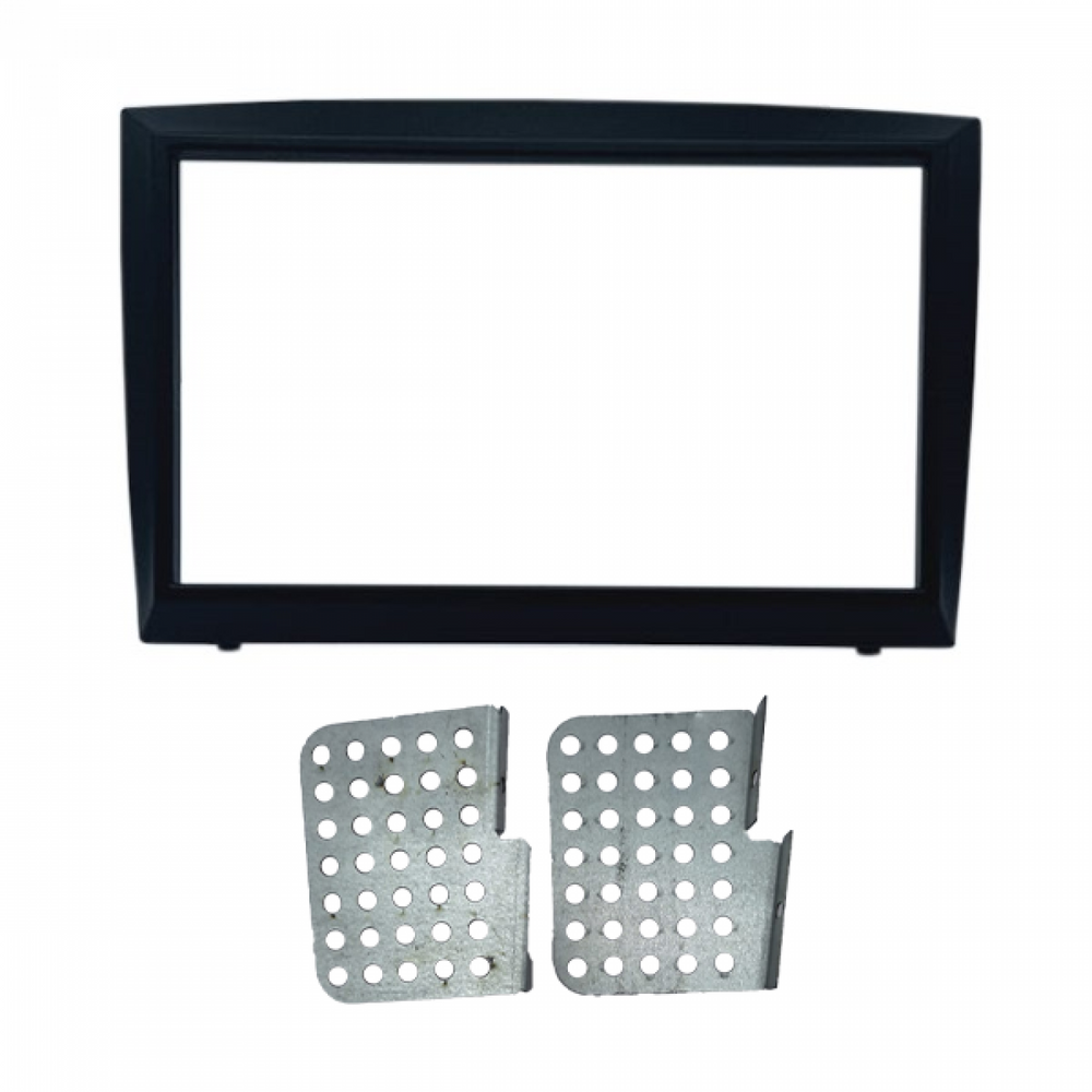MOLDURA 6.8 RENAULT MEGANE DYNAMIQUE SEDAN E GRAND TOUR COM SUPORTE 2007-2013 PRETA