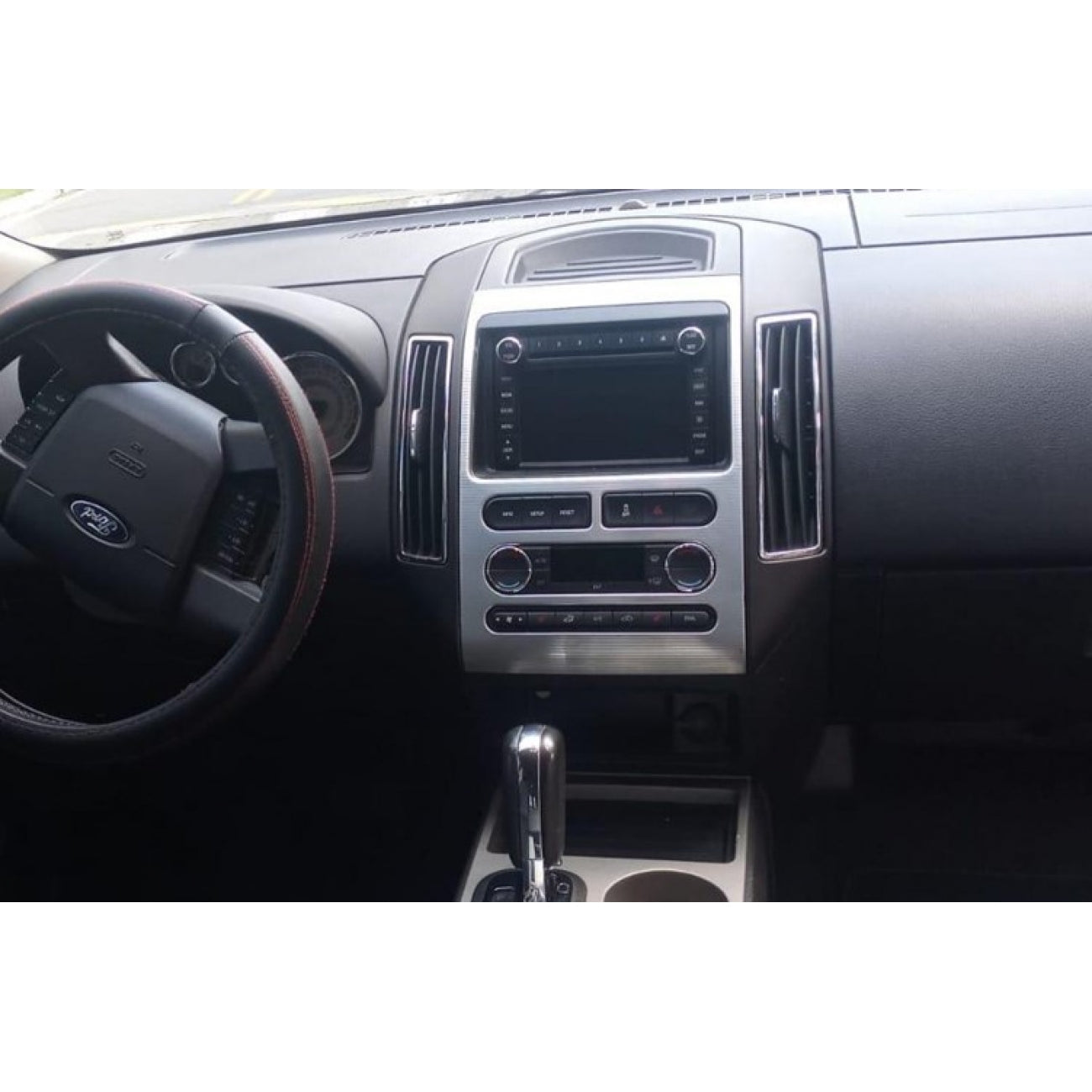 MOLDURA 6.8 E 7 FORD FUSION 2005-2009 - EDGE 2008-2011 E MUSTANG 2004-2008 PRETO