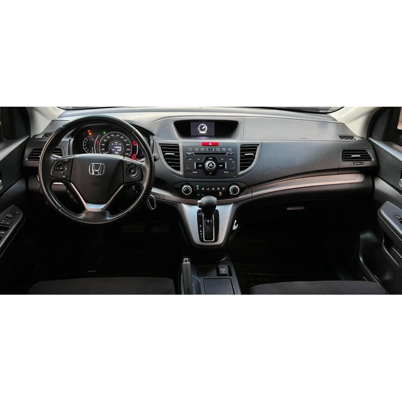 MOLDURA 6.8 E 7 HONDA CR-V 2012-2016 PRETO