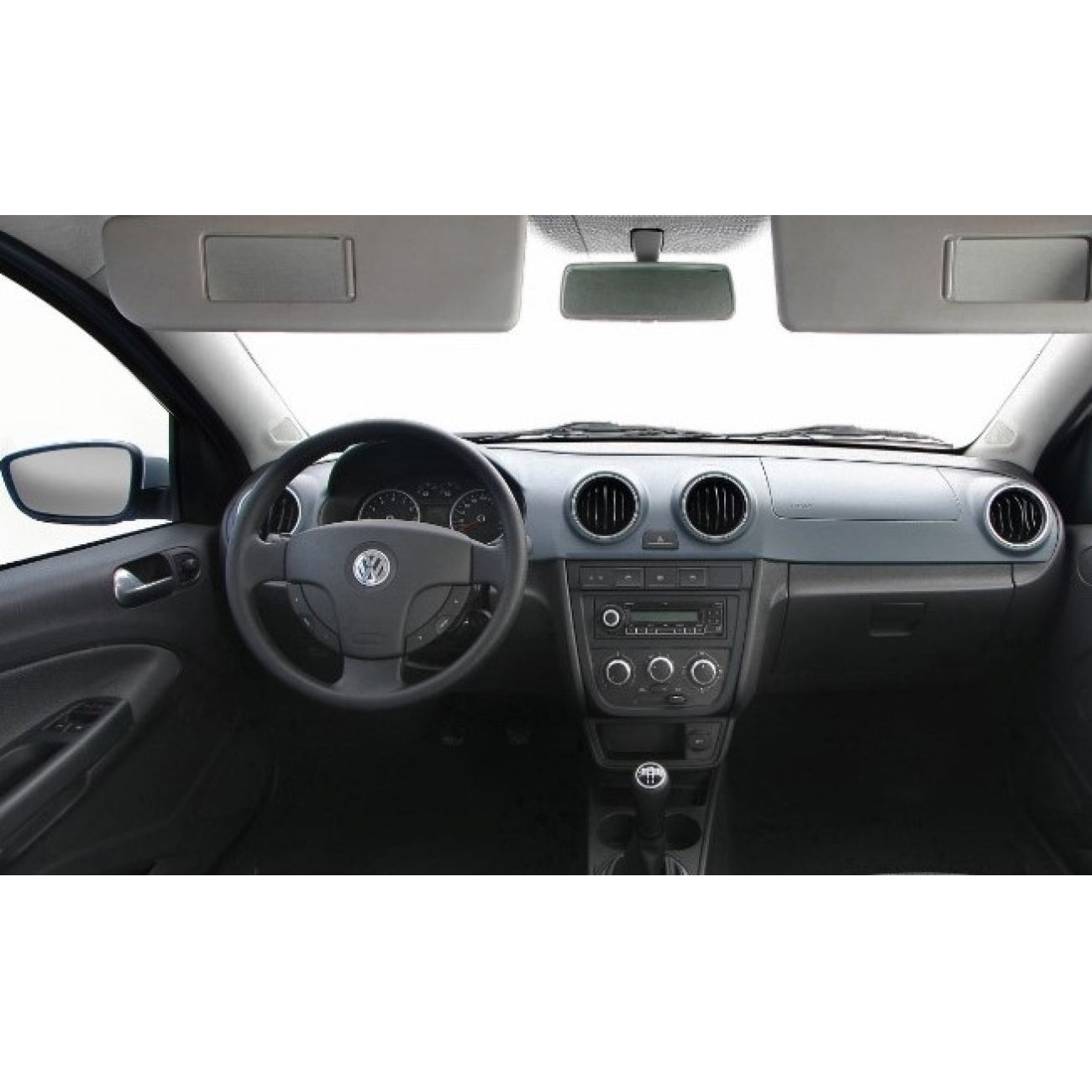 MOLDURA 6.8 E 7 VW GOL G5 RALLYE E SAVEIRO CROSS G5 PRATA
