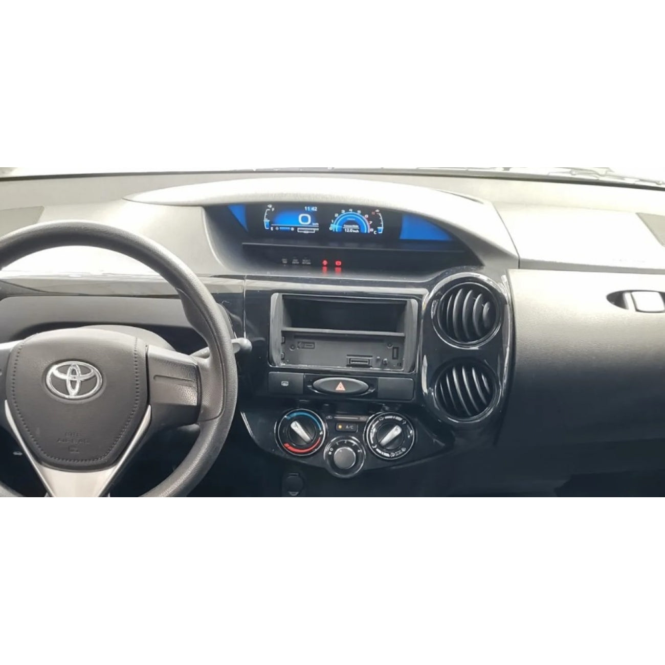 MOLDURA 6.8 TOYOTA ETIOS E COROLLA GLI 2015 BLACK PIANO