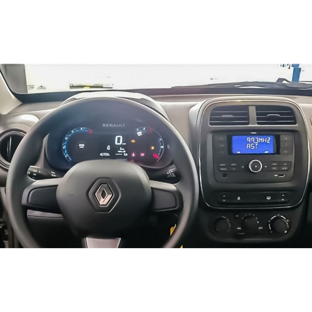 MOLDURA 6.8 E 7 RENAULT KWID- CAPTUR- DUSTER- SANDERO- LOGAN PRATA