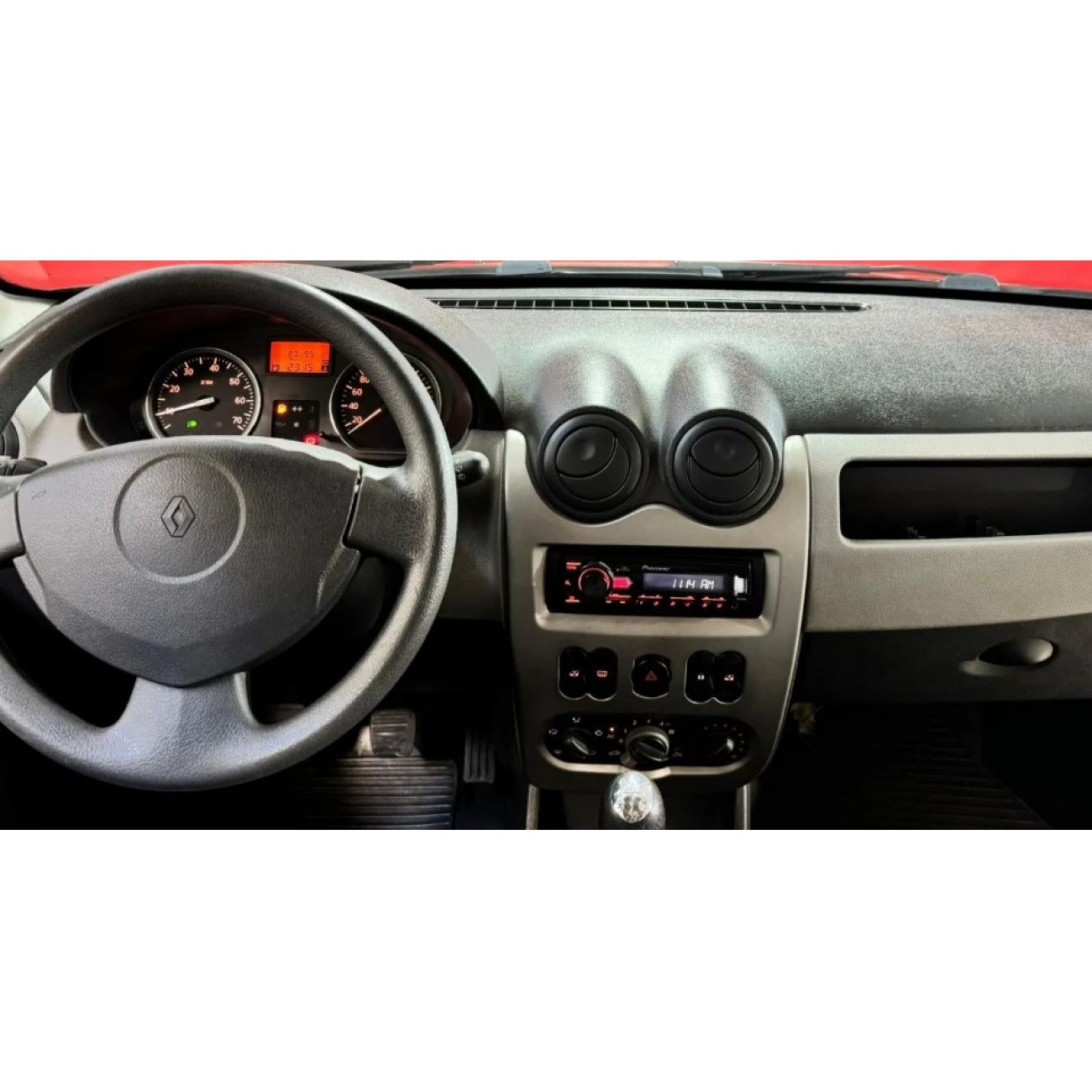MOLDURA 6.8 E 7 RENAULT SANDERO 2007-2011 PRATA