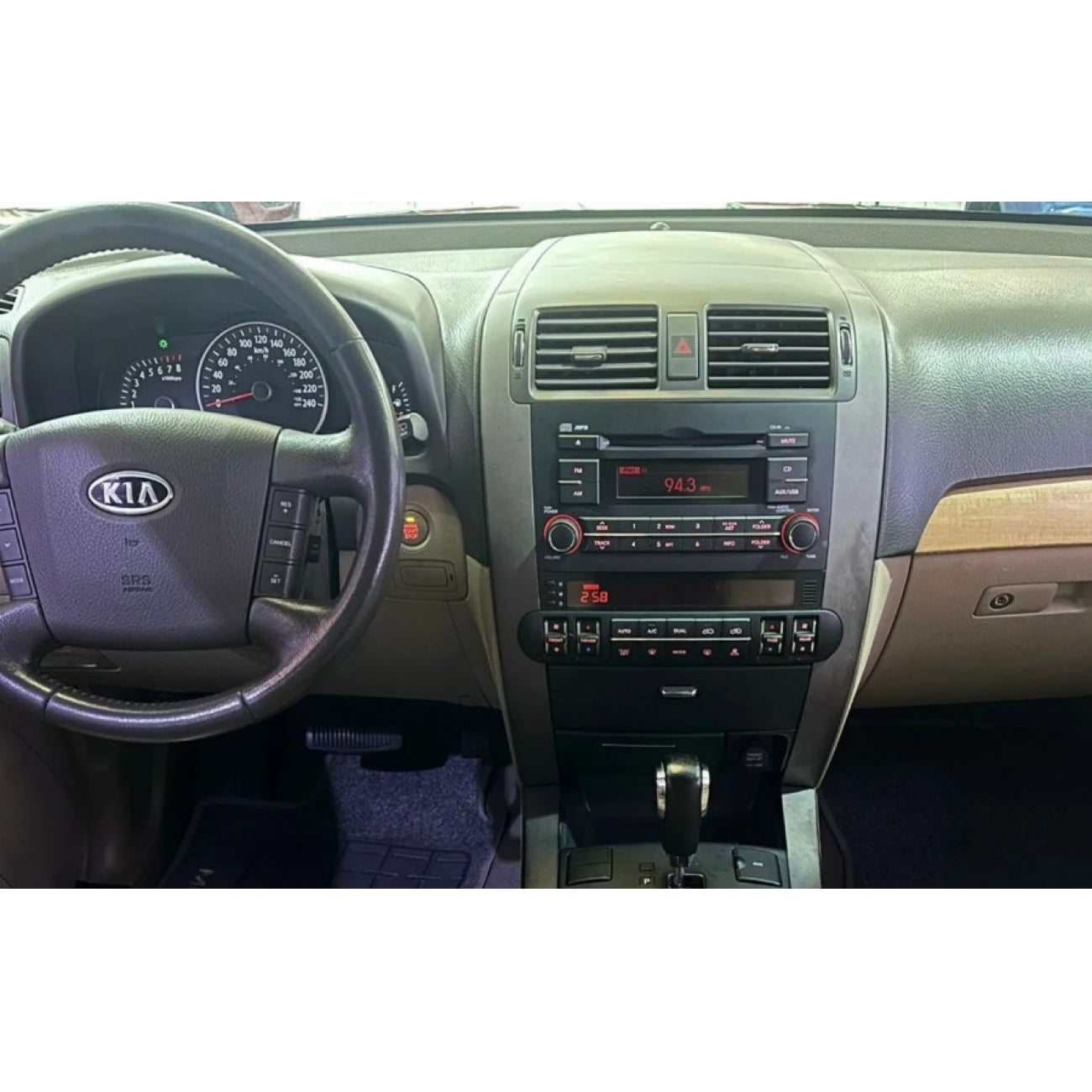 MOLDURA 6.8 E 7 KIA MOHAVE PRETO