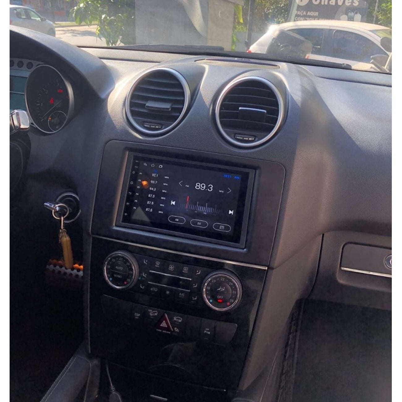 MOLDURA 6.8 E 7 MERCEDES BENZ ML 2005-2011 PRETO