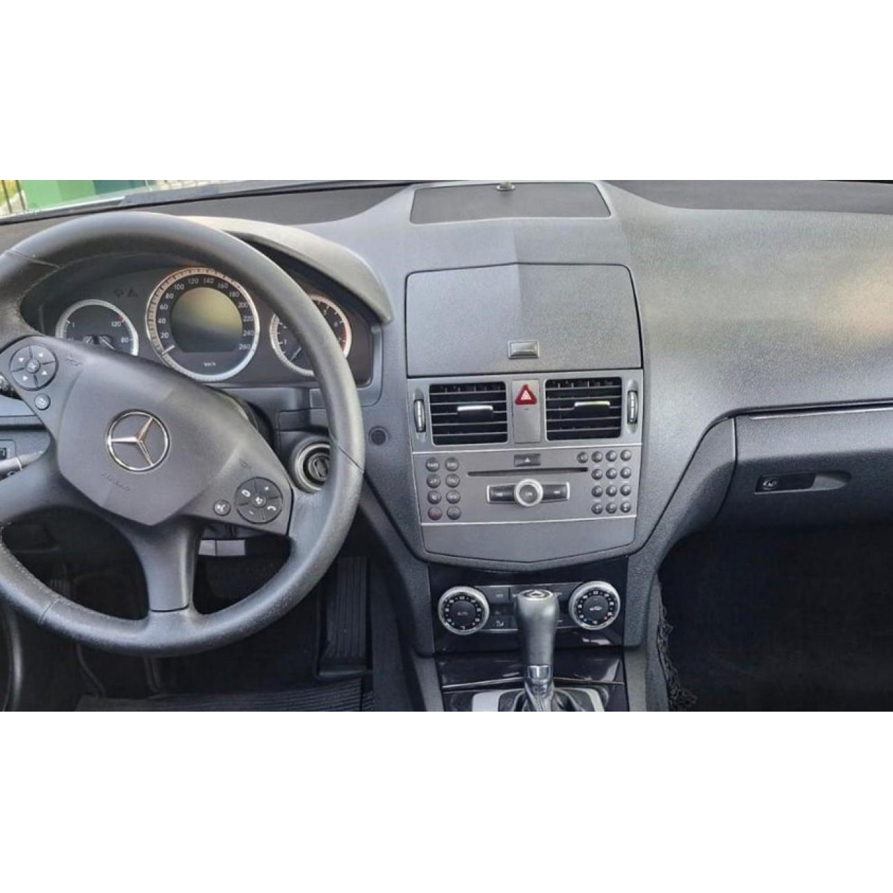 MOLDURA 6.8 MERCEDES BENZ CLASSE C W204 2008-2011 PRETO
